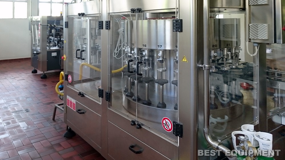 Bottling line wine Eurostar